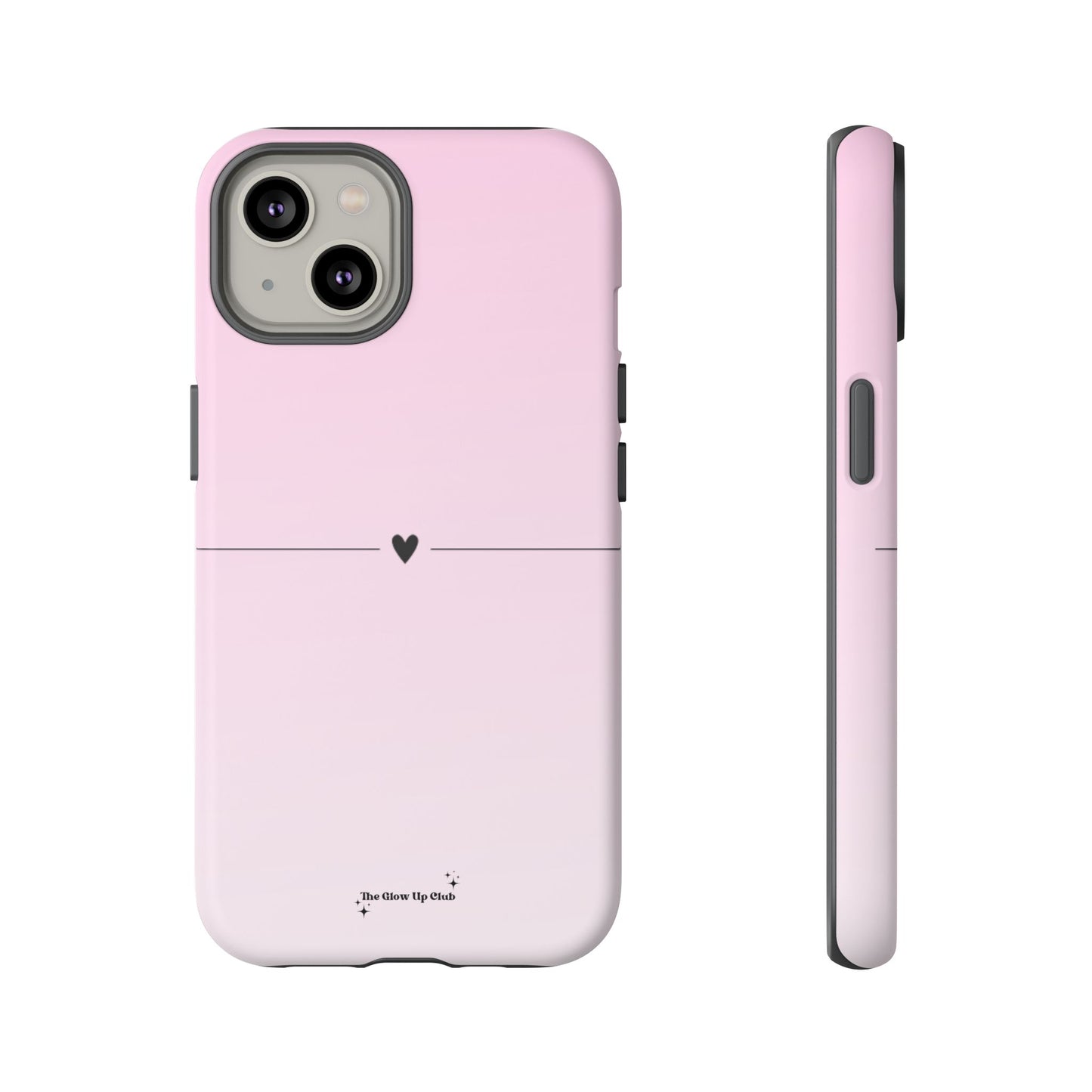 Pastel pink heart - tough case