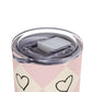 Pink heart checkers Tumbler, 20oz