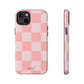 Pink orange checkers - tough case