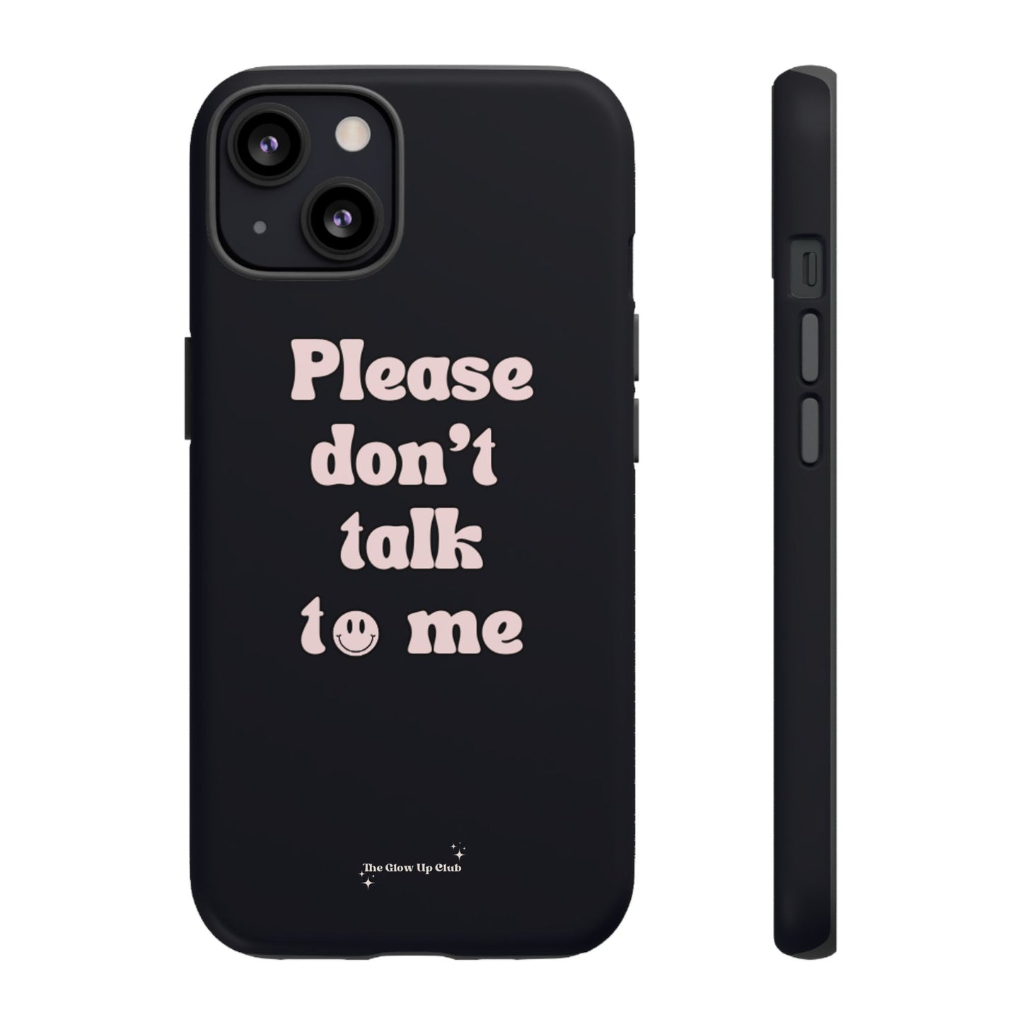 Please don't talk to me black - tough case