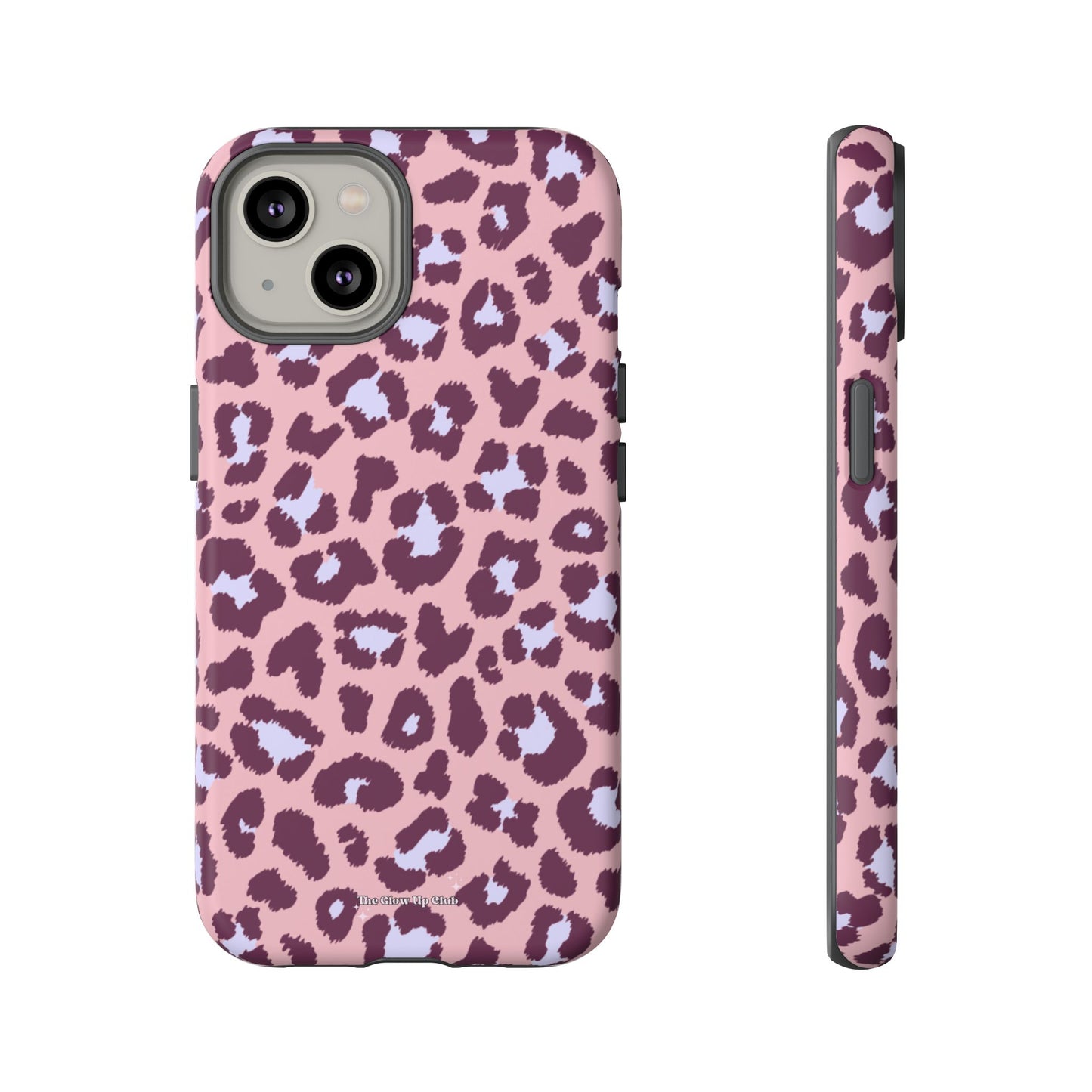 Leopard print pink purple - tough case