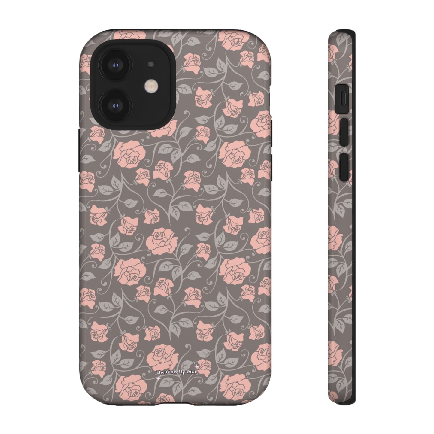 Small roses brown - tough case