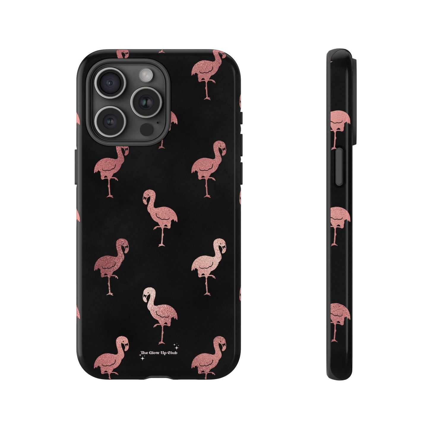 Rose gold flamingos - tough case