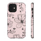 Realistic flowers pink - tough case