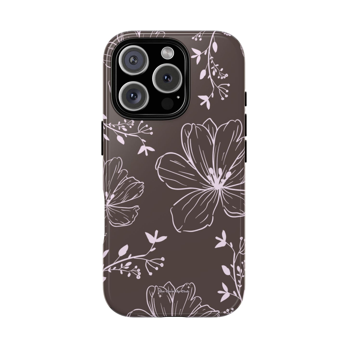 Realistic flowers grey - tough case