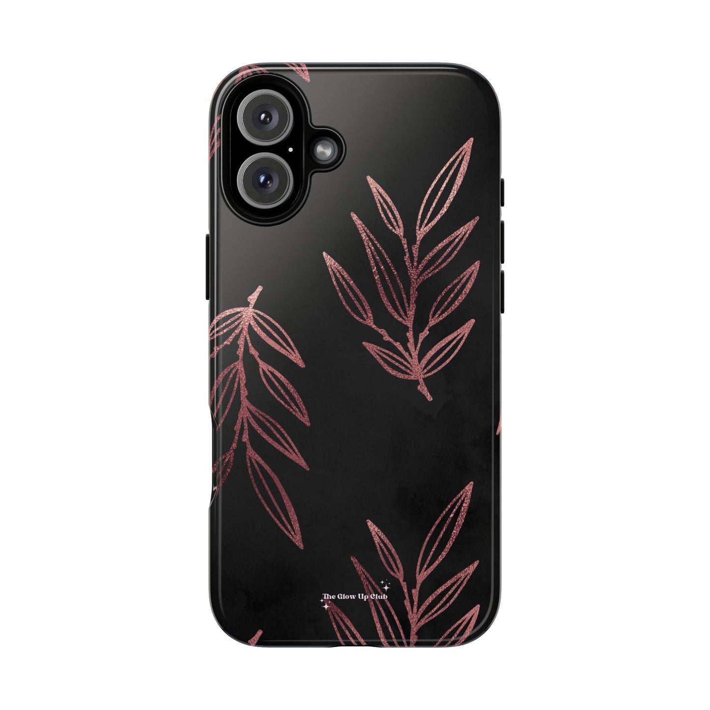 Rose gold leaves minimalistic - tough case