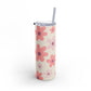 Mixed floral pattern tumbler, 20oz