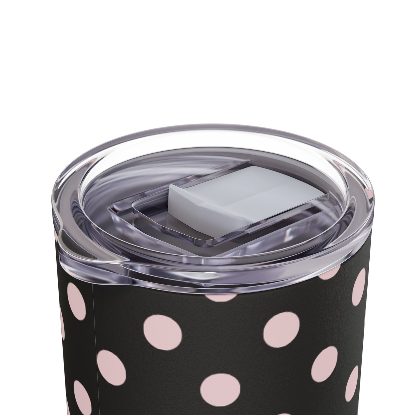 Black pink dots Tumbler, 20oz