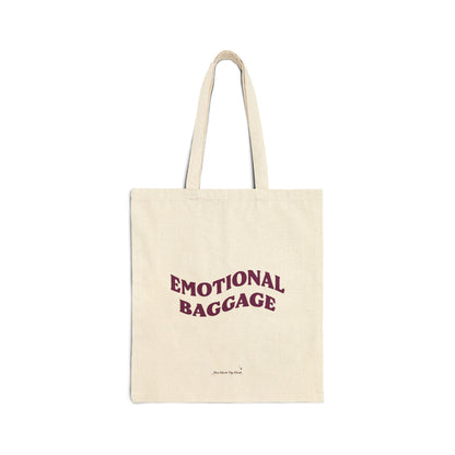 Emotional baggage - Cotton Canvas Tote Bag