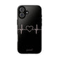 Heart line black - tough case