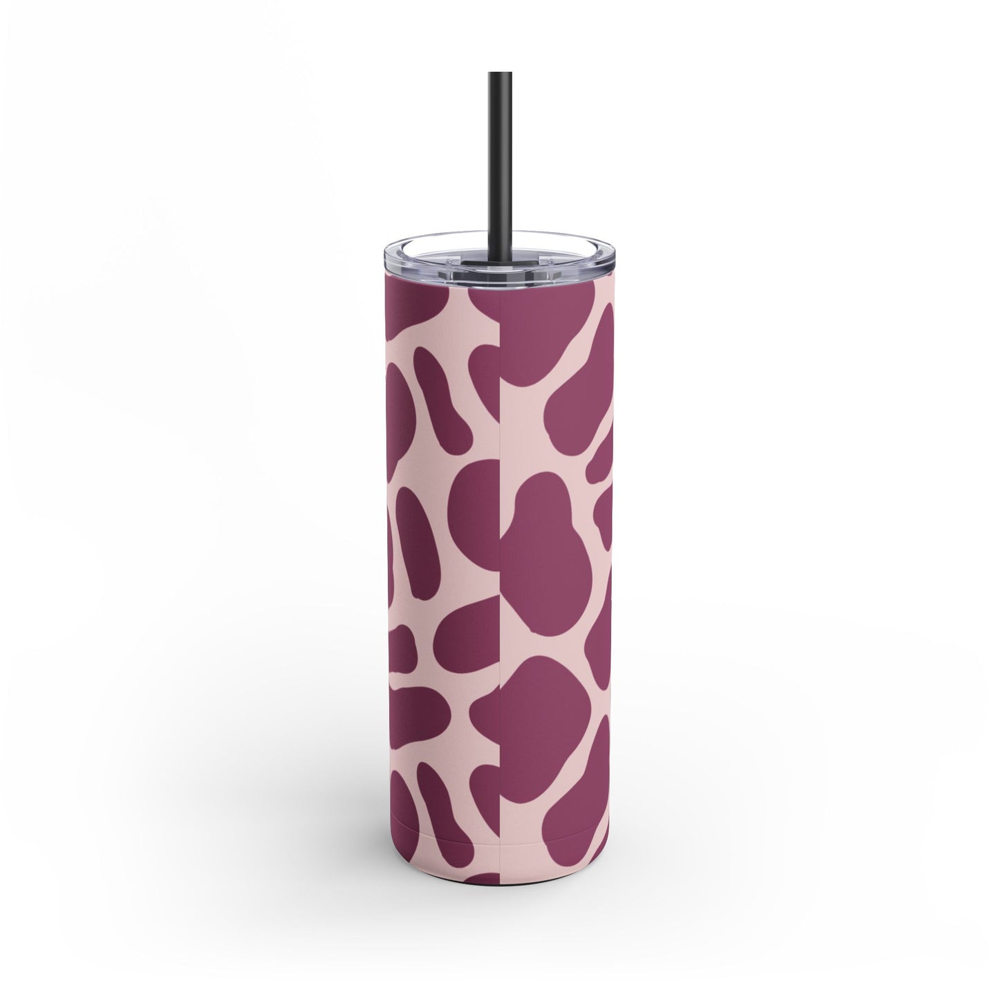 Burgundy giraffe Tumbler, 20oz