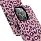 Leopard print pink purple - tough case