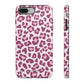 Leopard print double pink - tough case