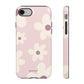 Floral pattern pink - tough case