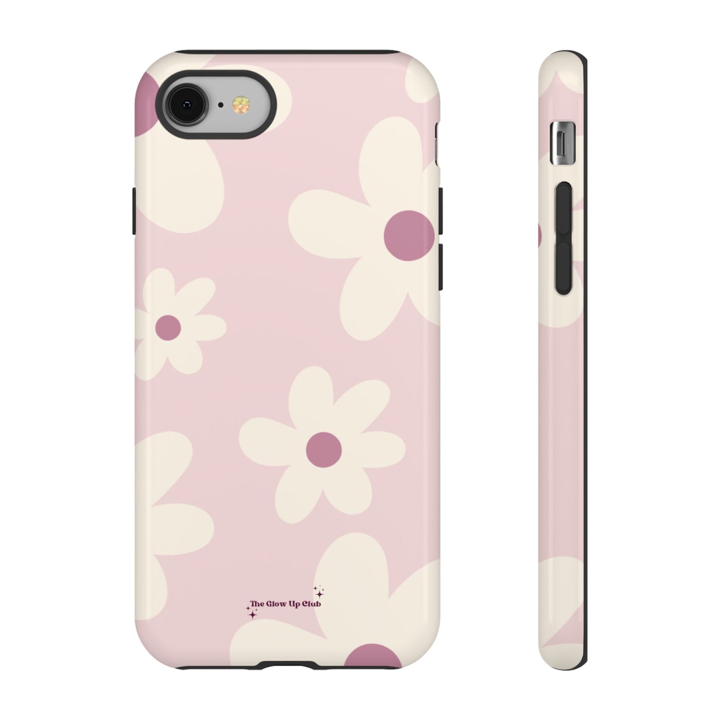 Floral pattern pink - tough case