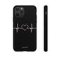 Heart line black - tough case