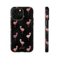 Rose gold flamingos - tough case