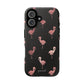 Rose gold flamingos - tough case