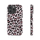 Leopard print pink - tough case