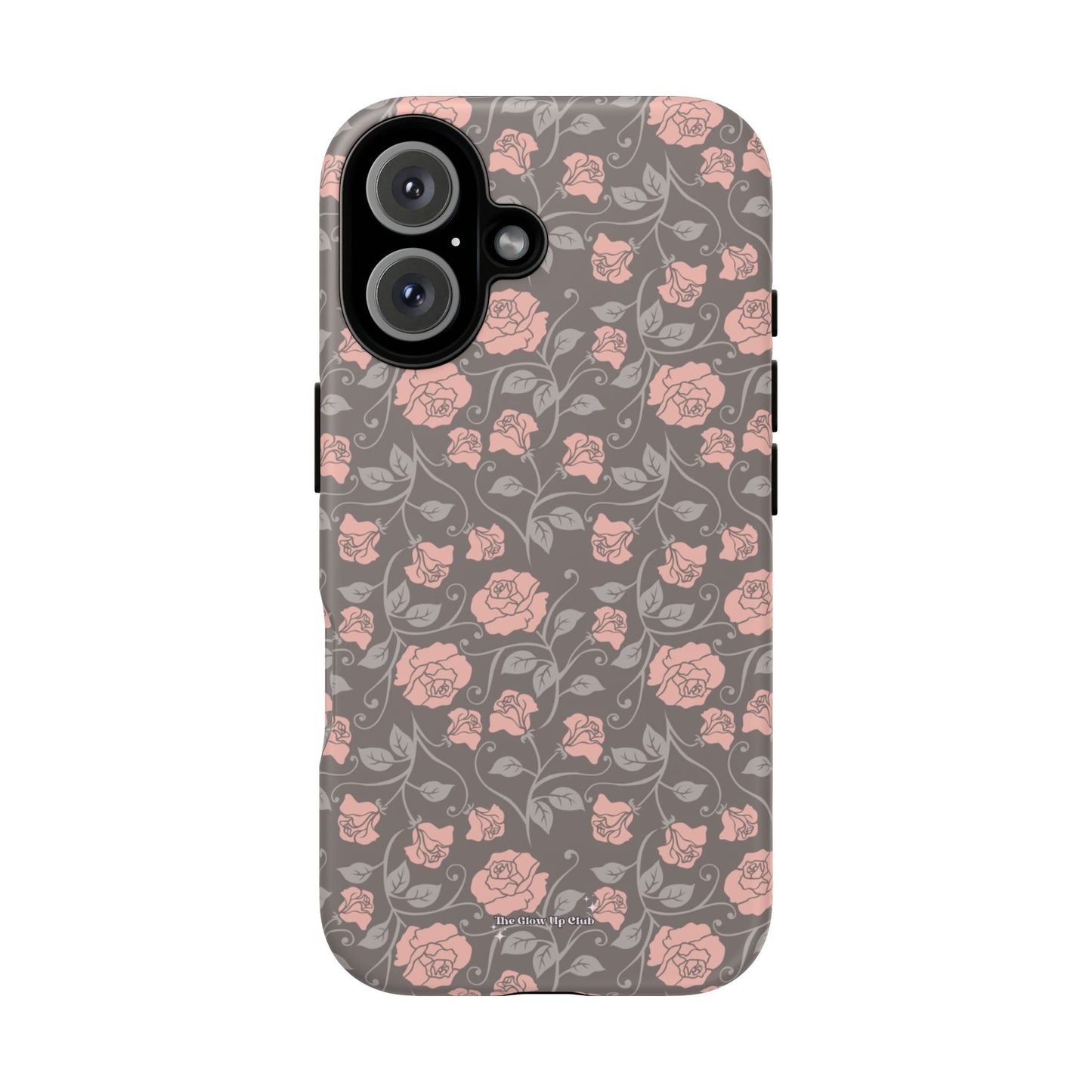 Small roses brown - tough case