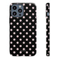 Black and pink dots - tough case