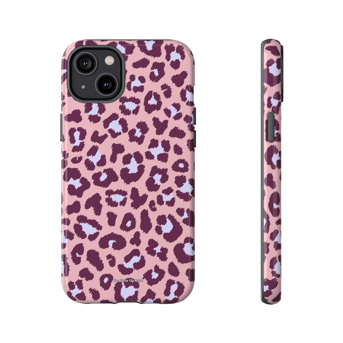 Leopard print pink purple - tough case