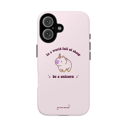 In a world full of sheep pink - tough case