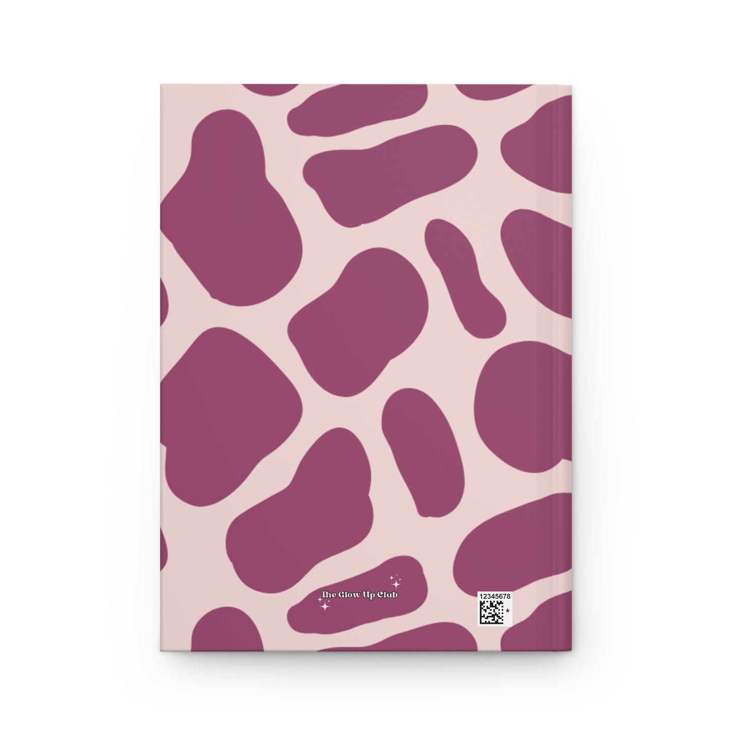 Burgundy giraffe Journal