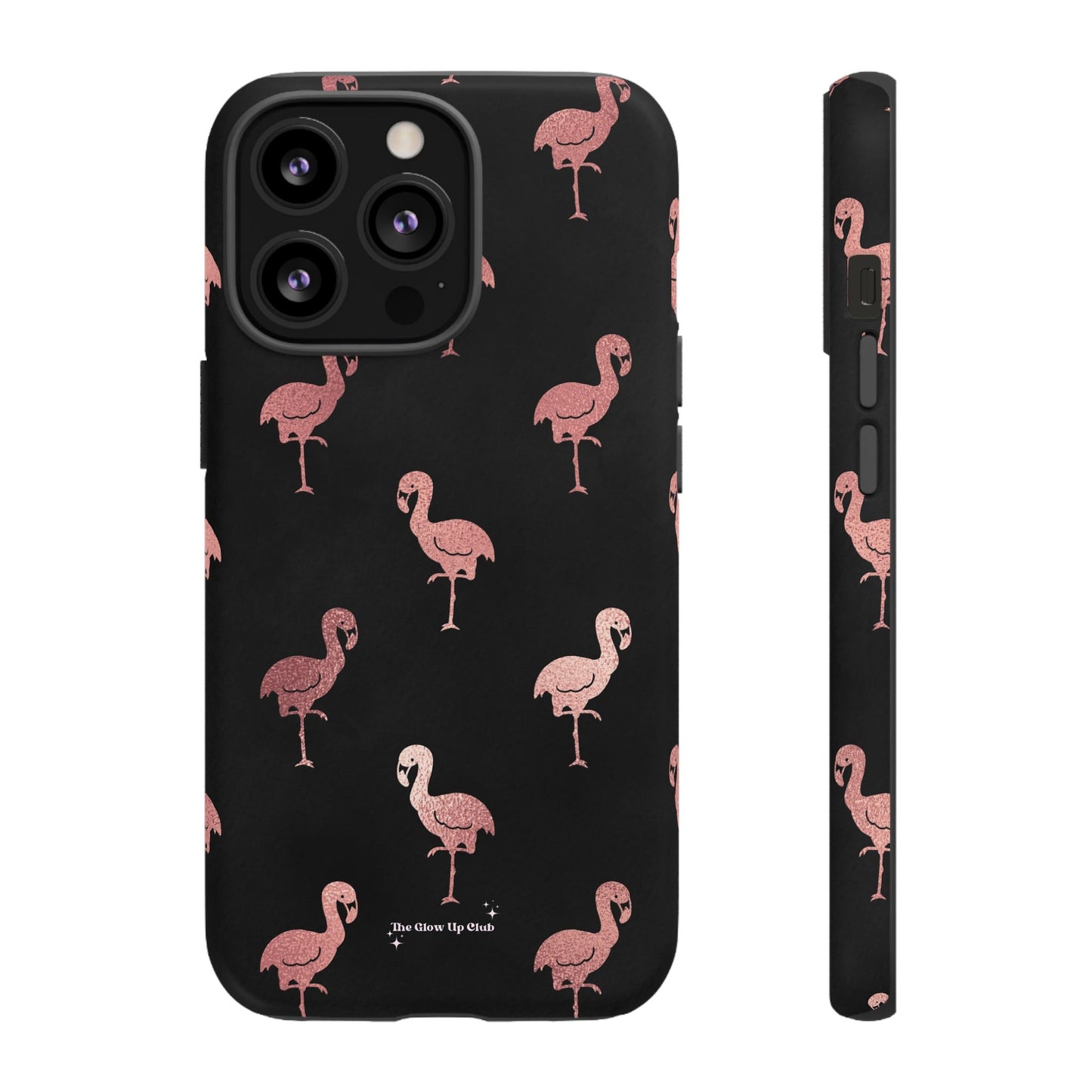 Rose gold flamingos - tough case