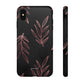 Rose gold leaves minimalistic - tough case