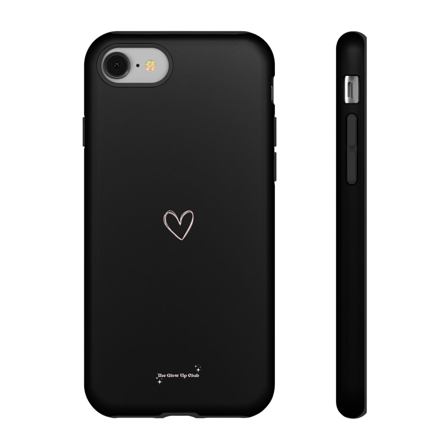 Minimalistic heart black - tough case