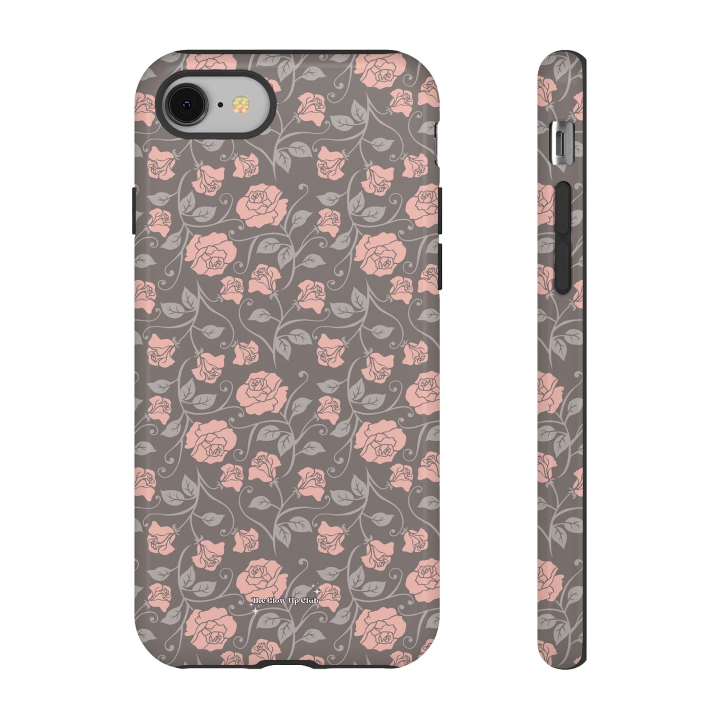 Small roses brown - tough case