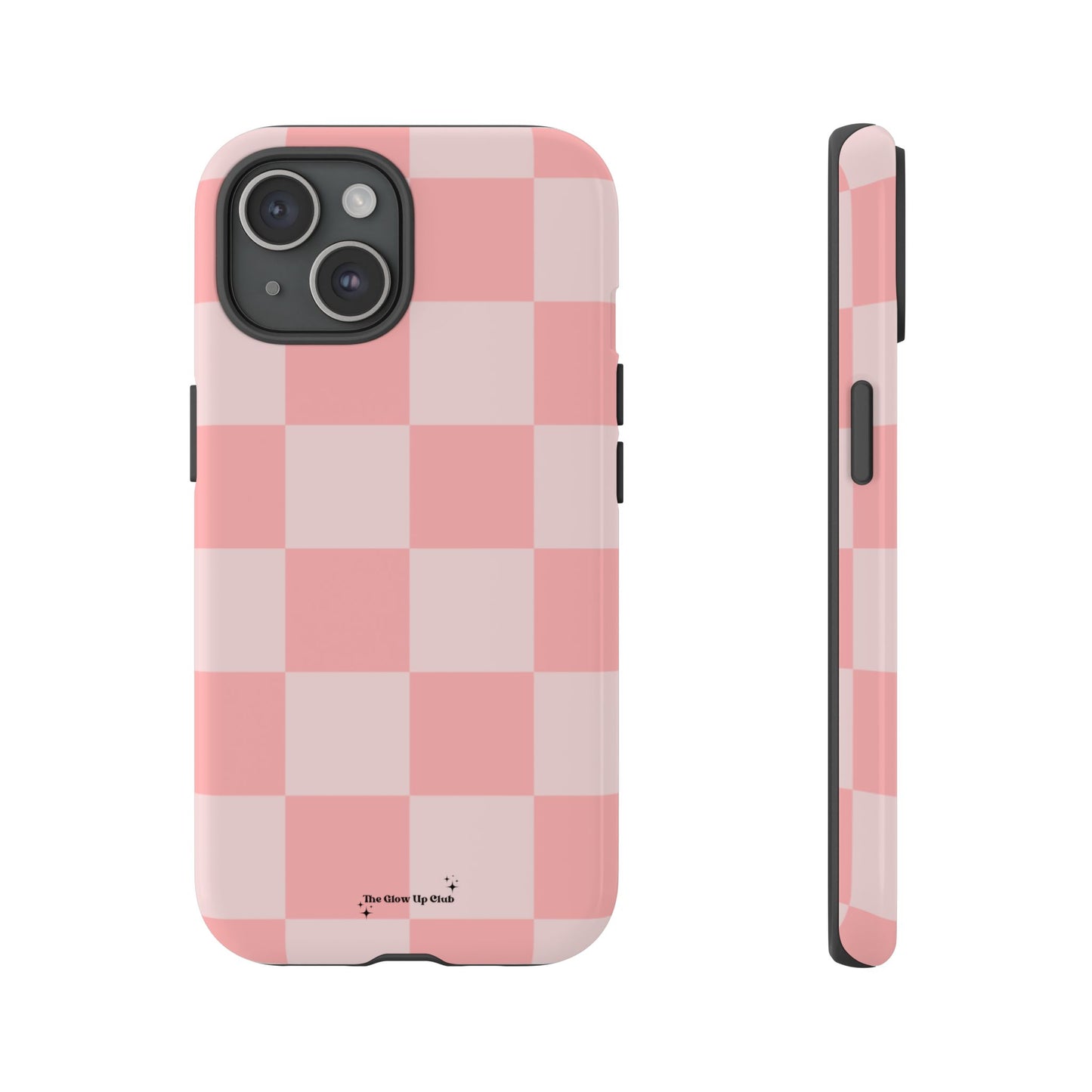 Pink orange checkers - tough case