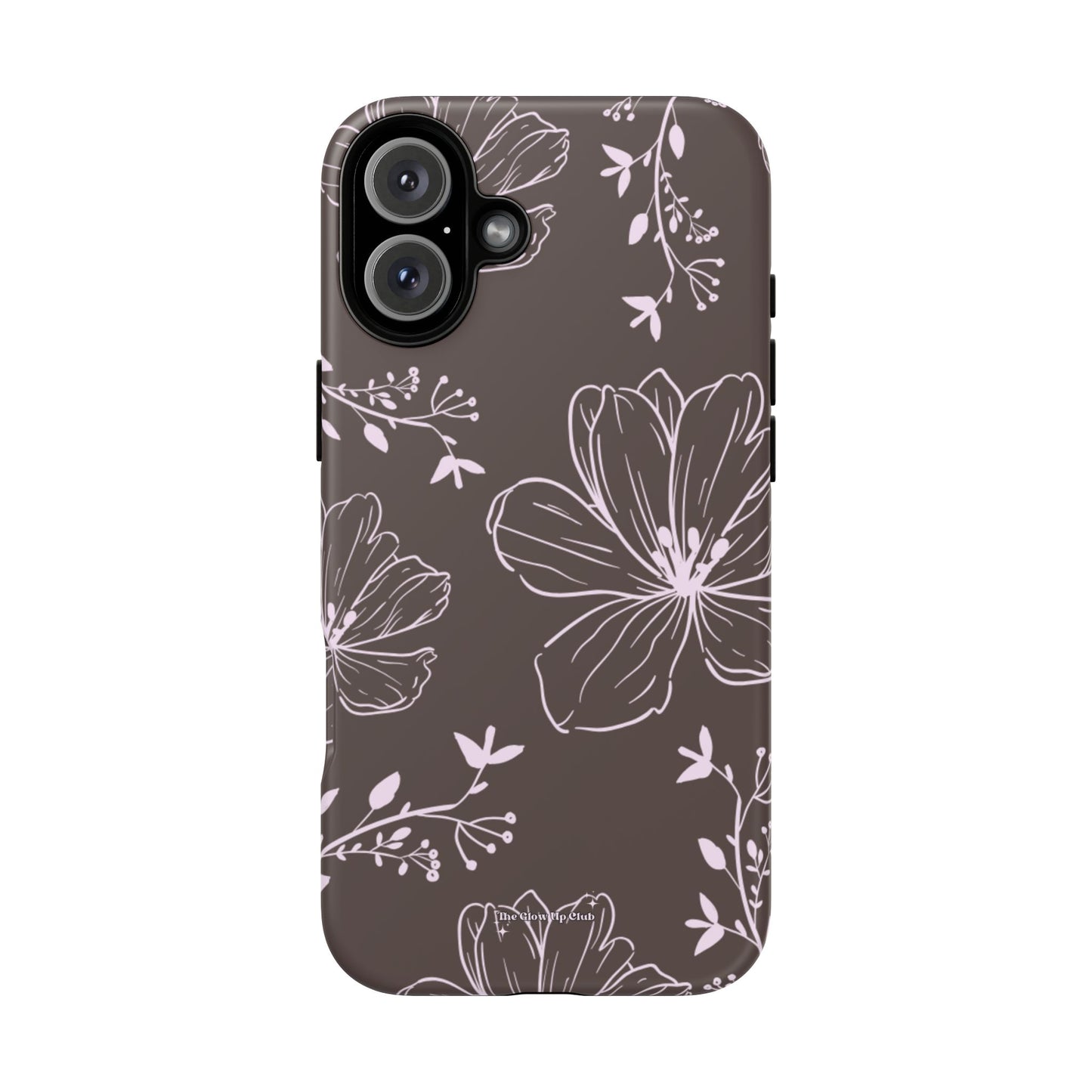 Realistic flowers grey - tough case