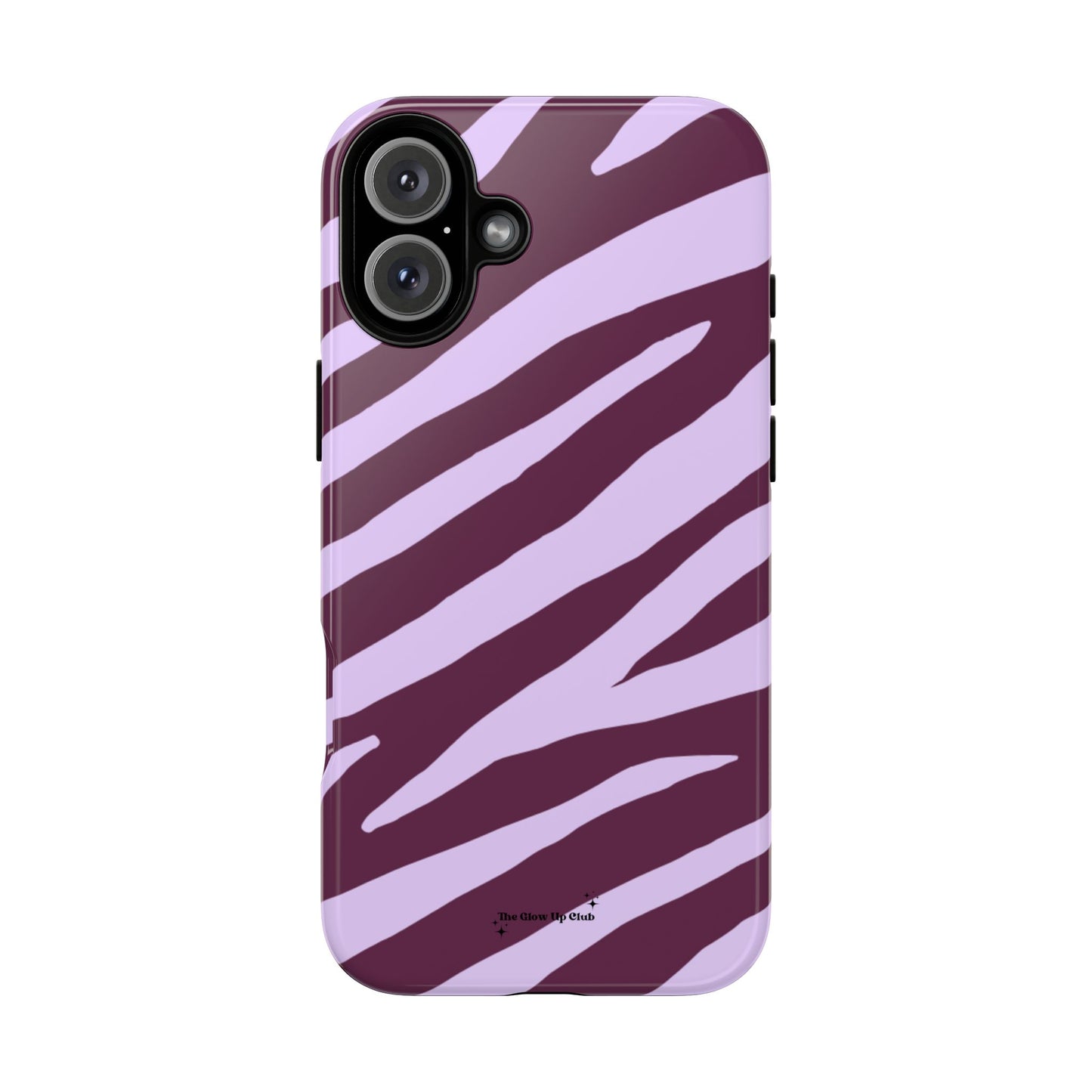 Zebra print purple - tough case