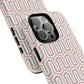 Pink grey pattern - tough case