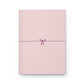 Minimalistic ribbon pink Journal