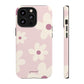 Floral pattern pink - tough case