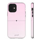 Pastel pink heart - tough case