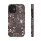 Realistic flowers grey - tough case