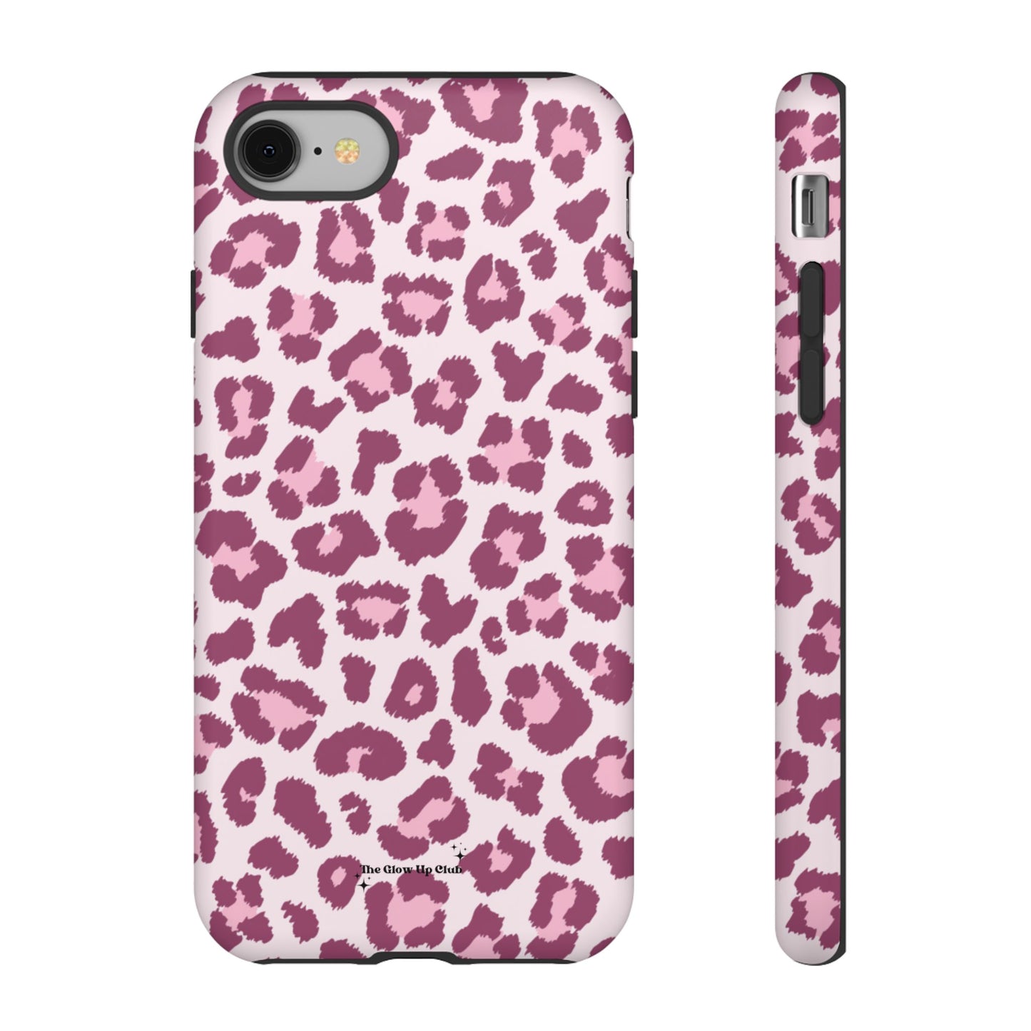 Leopard print double pink - tough case