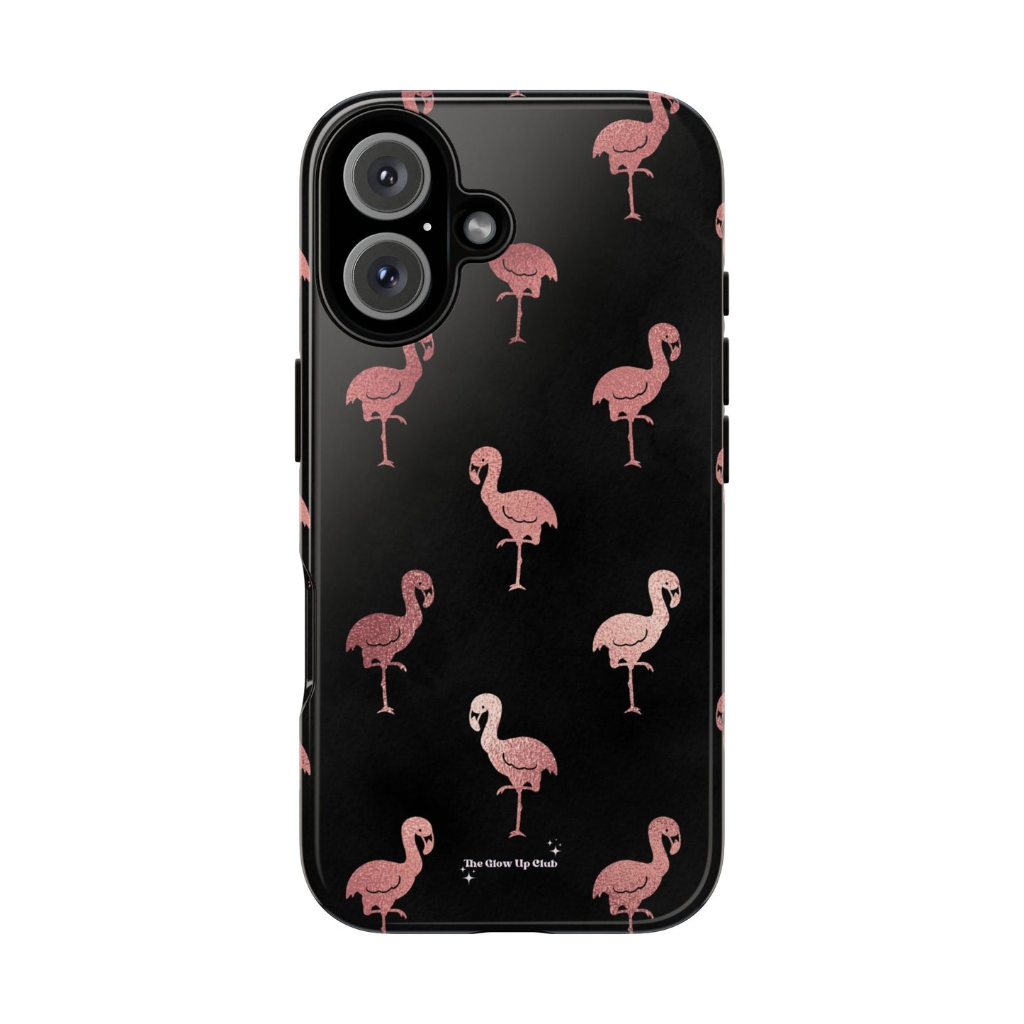 Rose gold flamingos - tough case