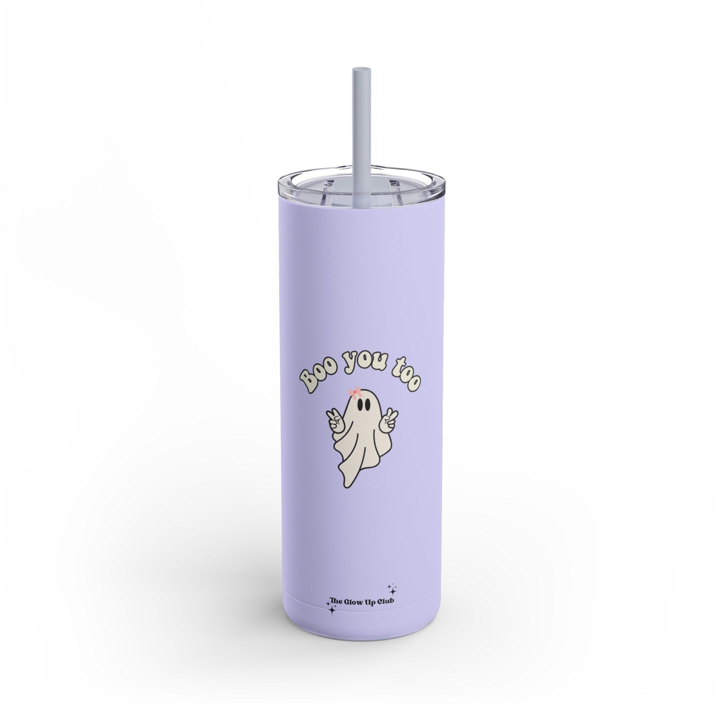 Boo you too, purple Tumbler, 20oz