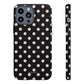 Black and pink dots - tough case