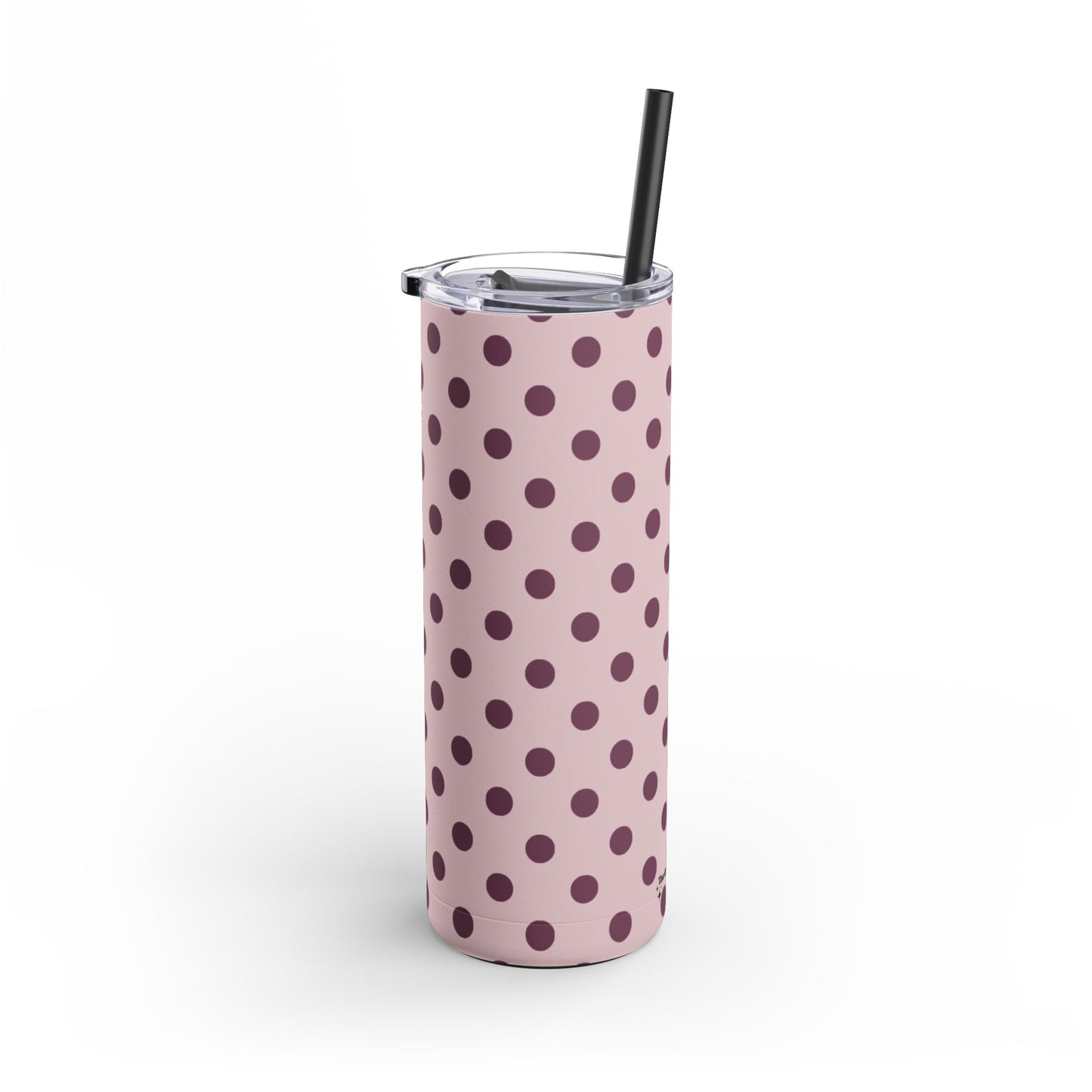 Pink purple dots Tumbler, 20oz