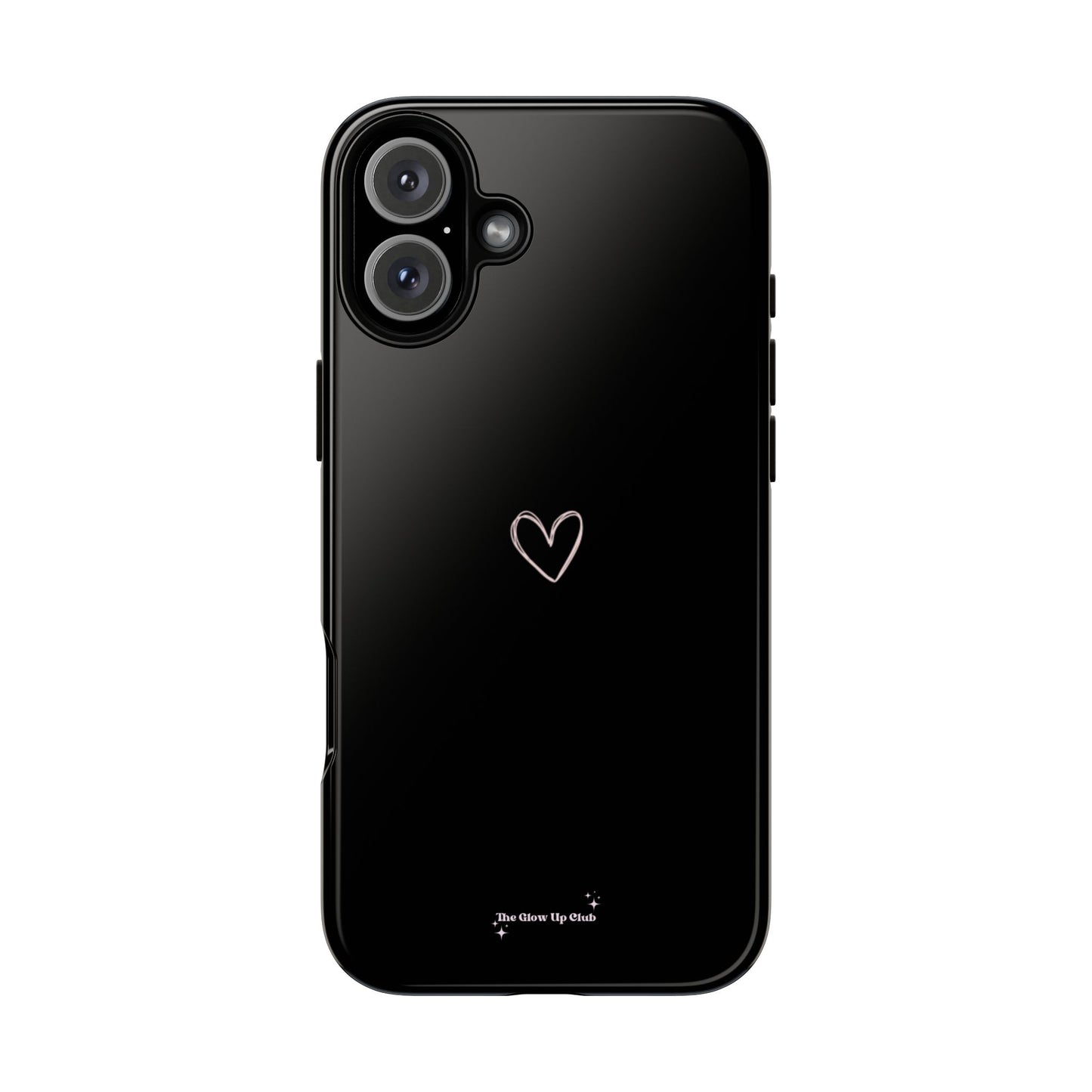 Minimalistic heart black - tough case