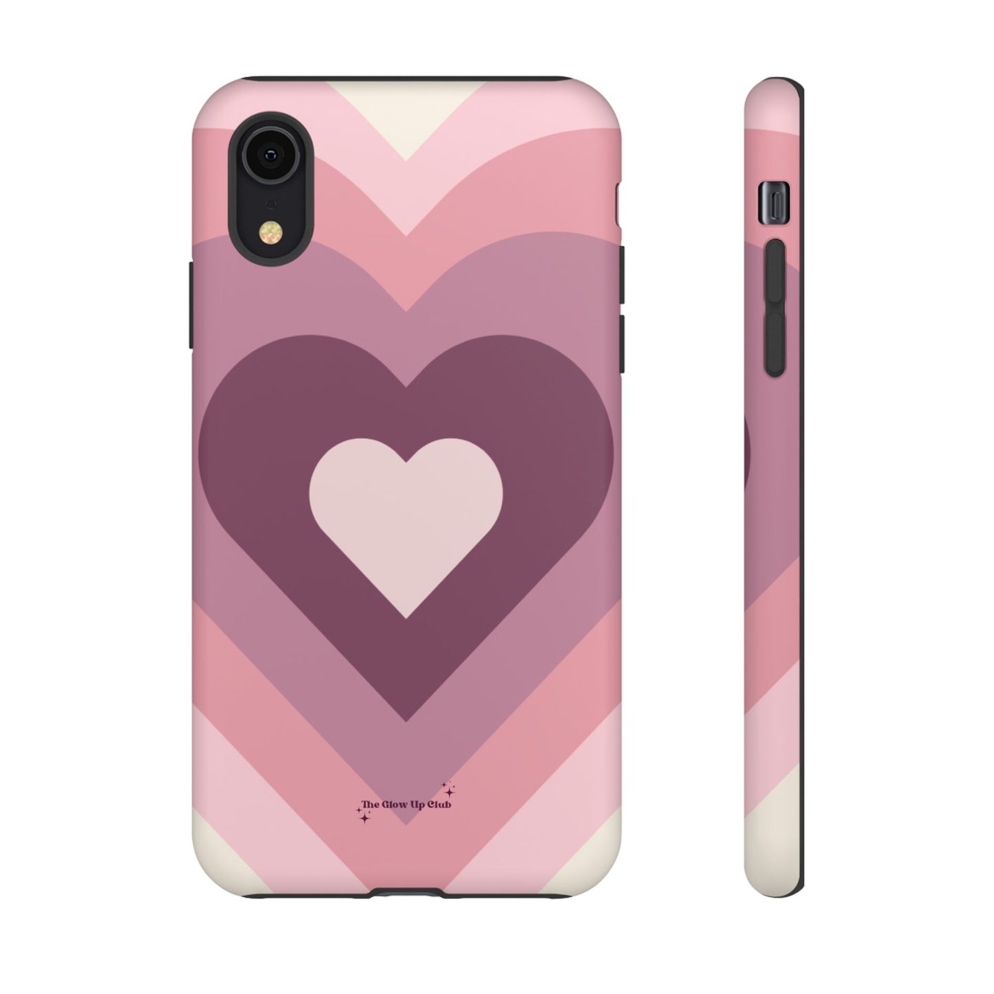 Heart layers pink - tough case