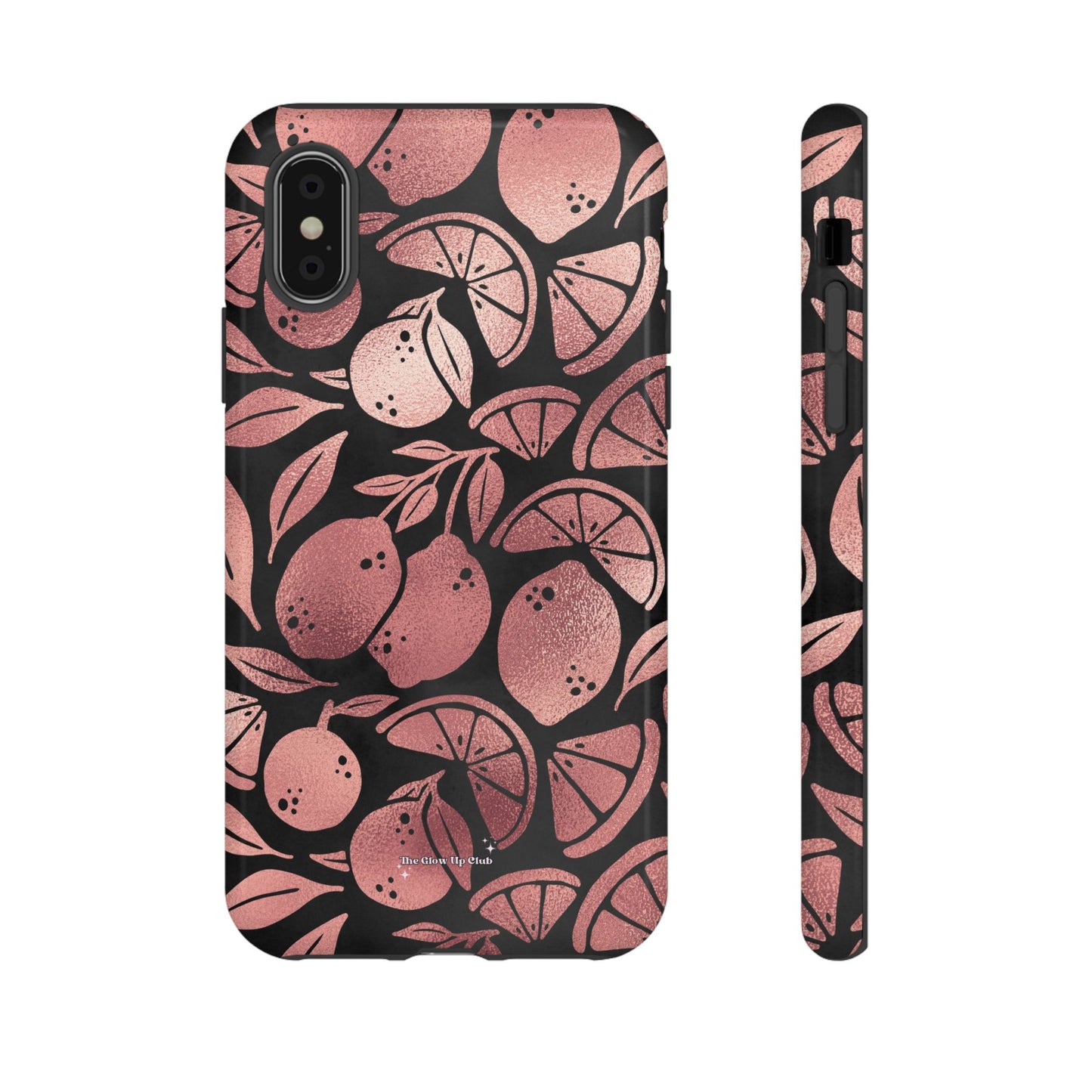 Rose gold lemons - tough case