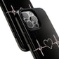 Heart line black - tough case