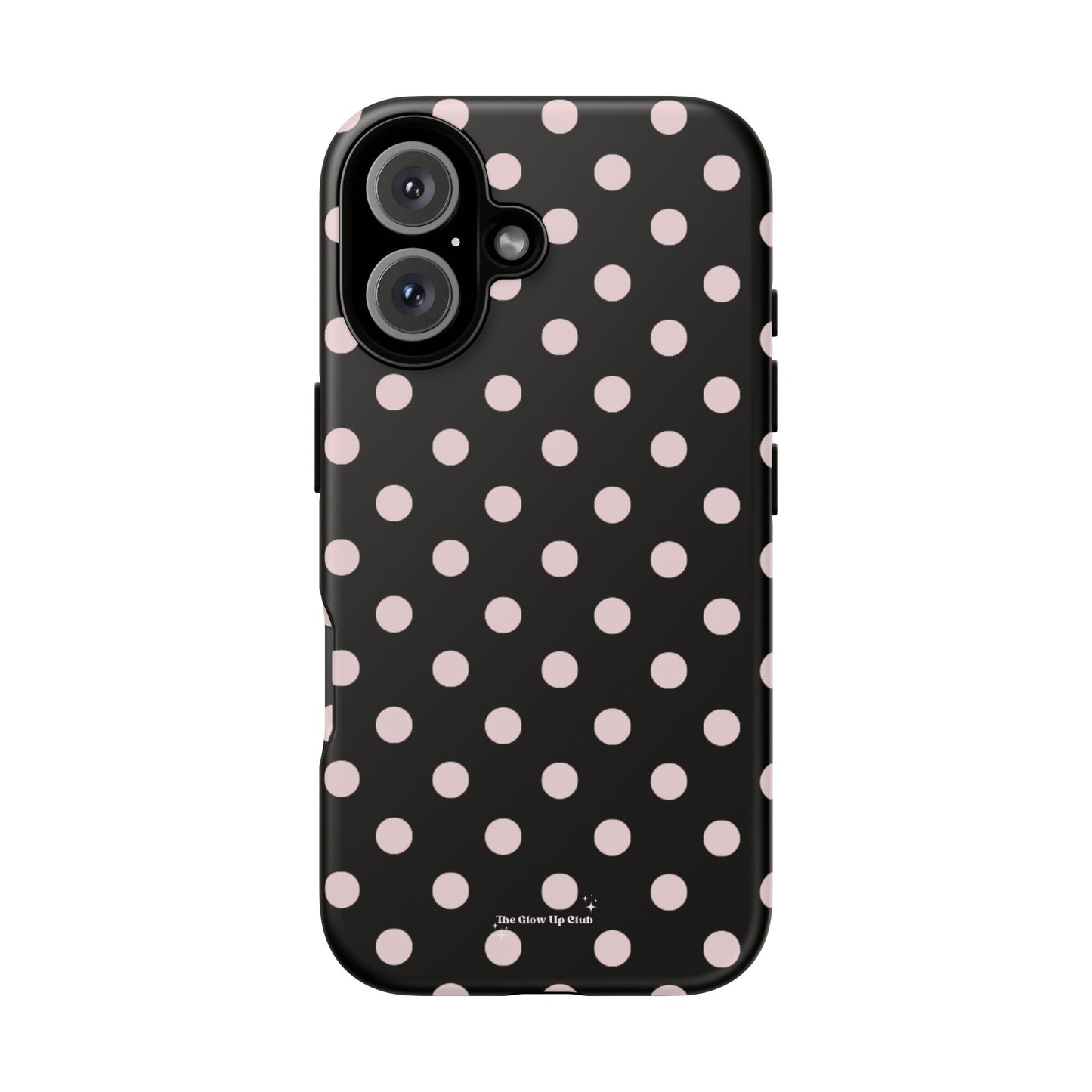 Black and pink dots - tough case